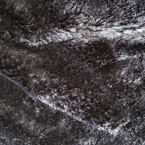 ALDO Black Faux Fur circle Scarf - Picture 3 of 3